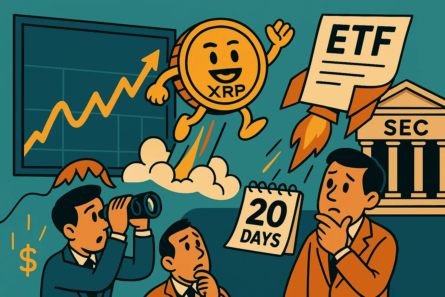 XRP jumps as ETF filings tap new SEC fast track