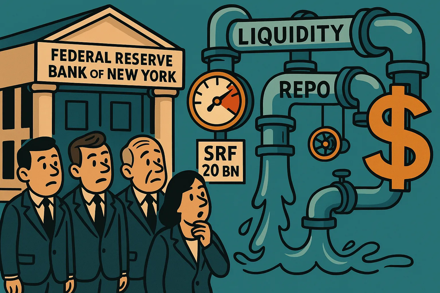 New York Fed presses banks to use repo backstop as liquidity tightens