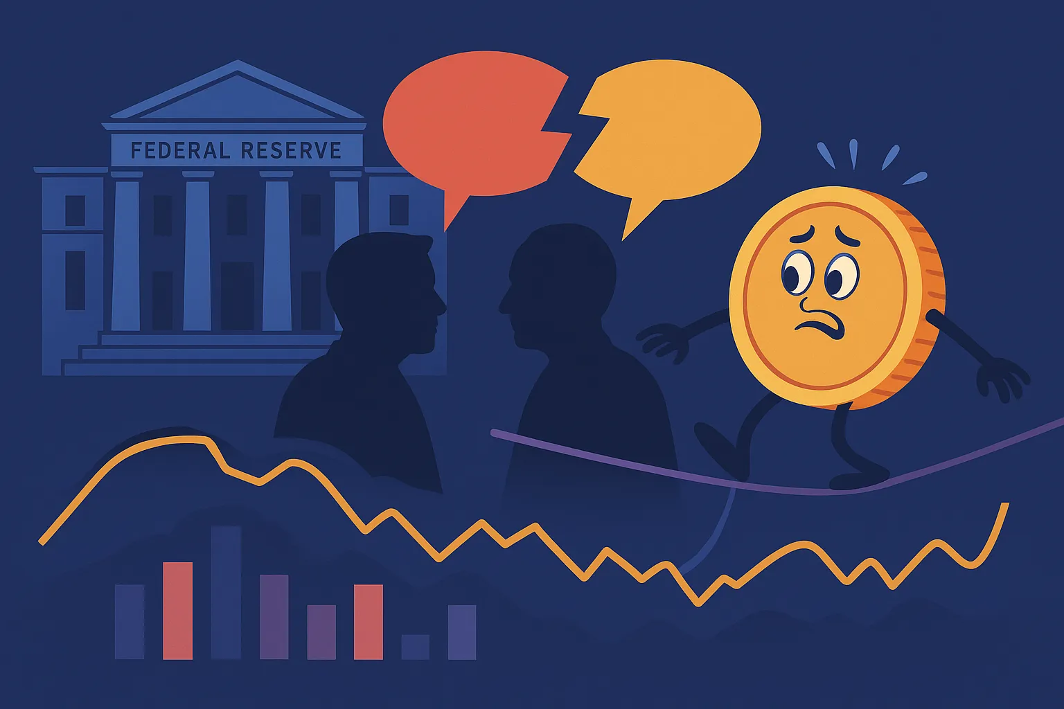 Fed divide keeps the dollar on edge