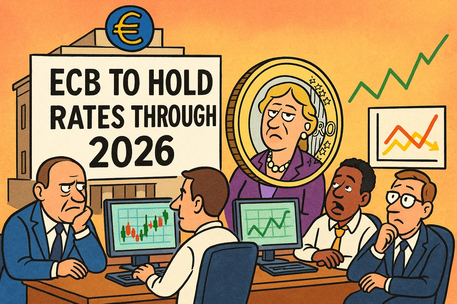 ECB rate plateau reshapes euro forex outlook